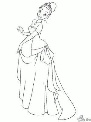 Prinses 11 kleurplaat