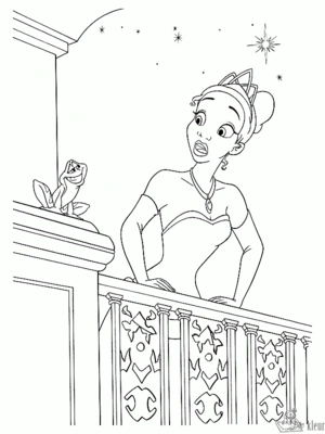 Prinses 12 kleurplaat