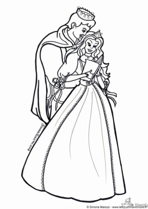 Prinses 22 kleurplaat