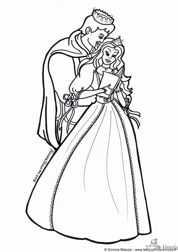 Prinses 22 kleurplaat