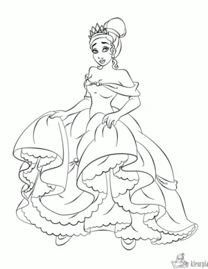 Prinses 33 kleurplaat