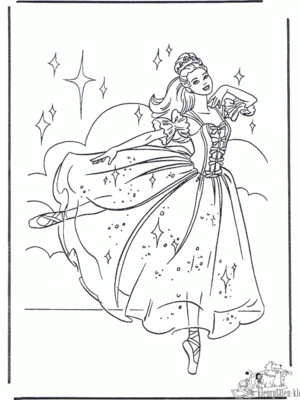 Prinses 4 kleurplaat