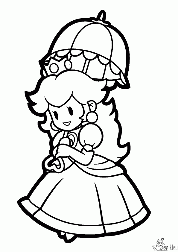 Prinses 49 kleurplaat