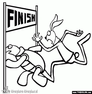 Schildpad 5 kleurplaat