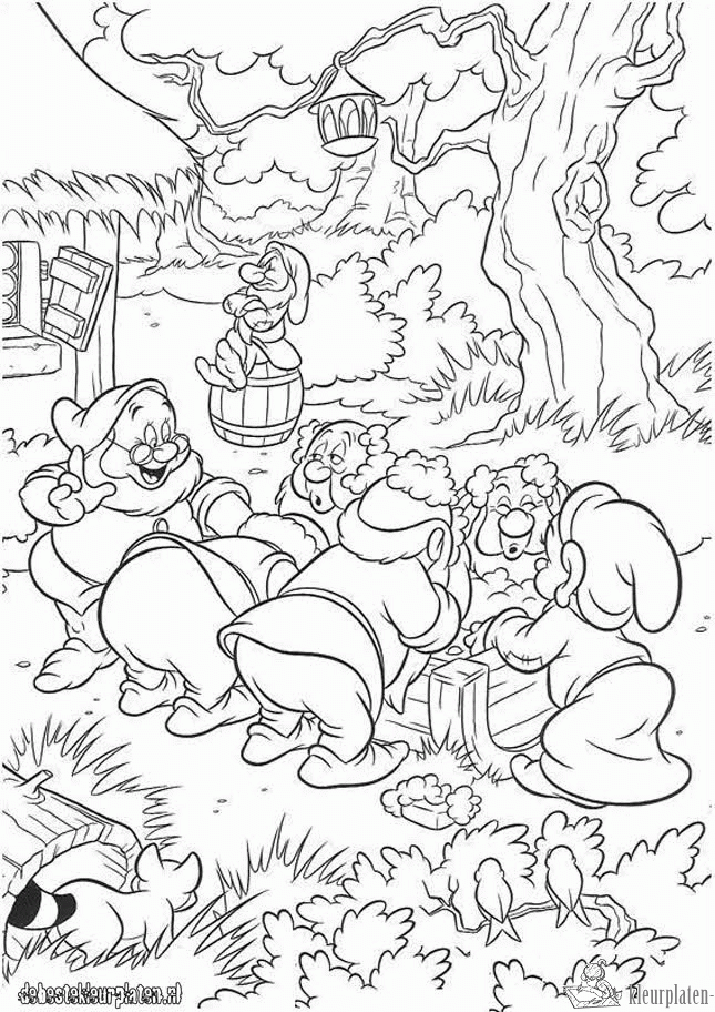 Sneeuwwitje 31 kleurplaat