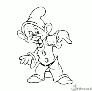 Sneeuwwitje 41 kleurplaat