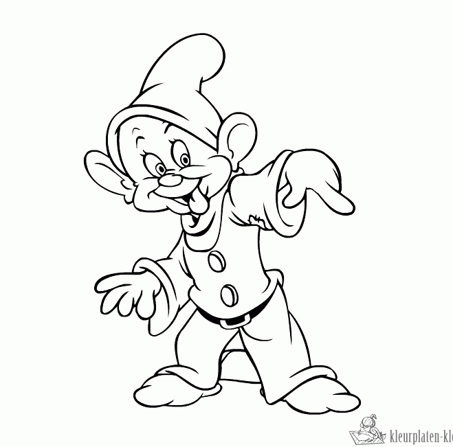 Sneeuwwitje 41 kleurplaat