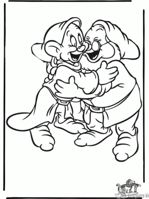 Sneeuwwitje 42 kleurplaat