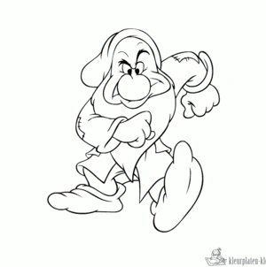 Sneeuwwitje 45 kleurplaat