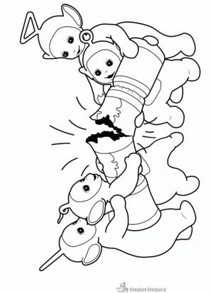 Teletubbies 31 kleurplaat