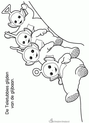 Teletubbies 37 kleurplaat