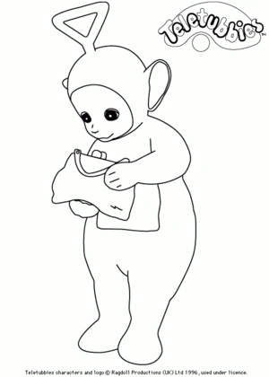 Teletubbies 71 kleurplaat