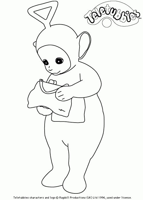 Teletubbies 71 kleurplaat