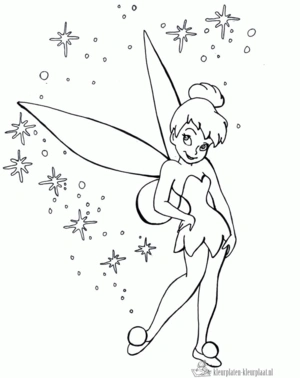 Tinkerbell 37 kleurplaat