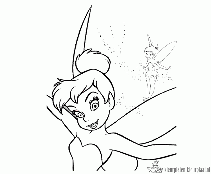 Tinkerbell 57 kleurplaat