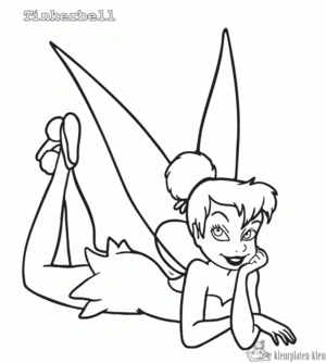 Tinkerbell 63 kleurplaat