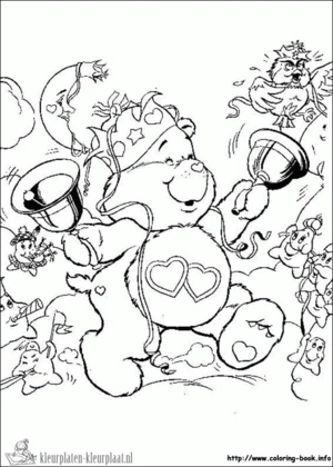 Troetelbeertjes 11 kleurplaat