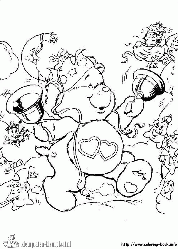 Troetelbeertjes 11 kleurplaat