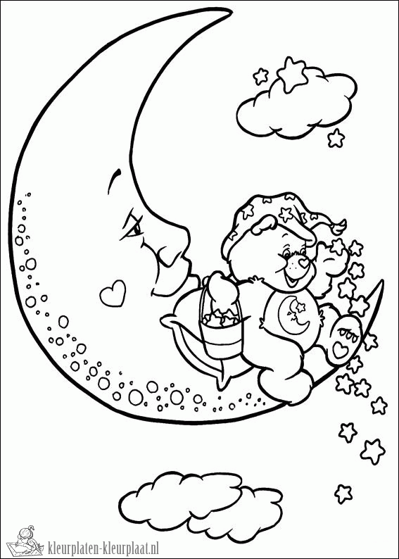 Troetelbeertjes 3 kleurplaat