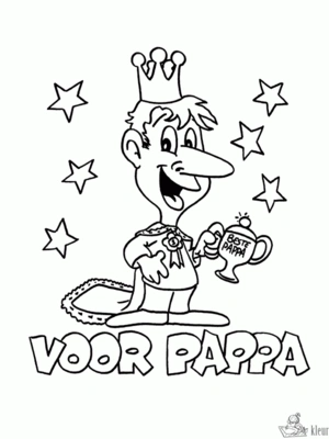 Vaderdag 2 kleurplaat