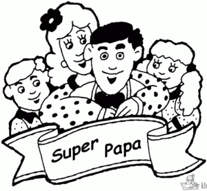 Vaderdag 7 kleurplaat