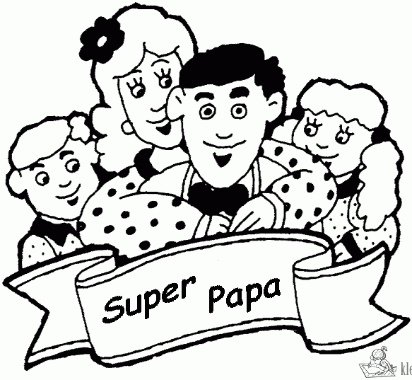 Vaderdag 7 kleurplaat